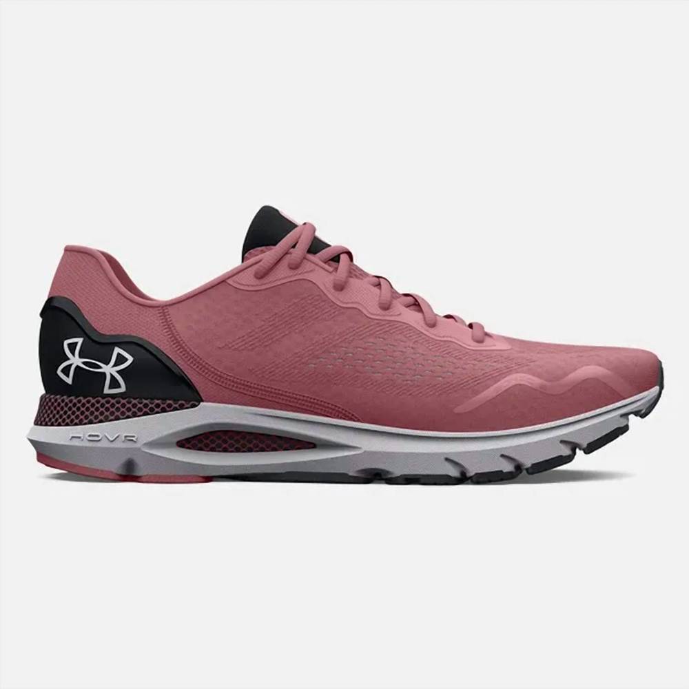 NEW UNDER ARMOUR women's ua hovr sonic 6 running shoe in rose